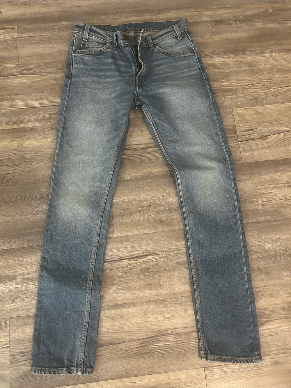 Levi's 505c orange tab straight jeans